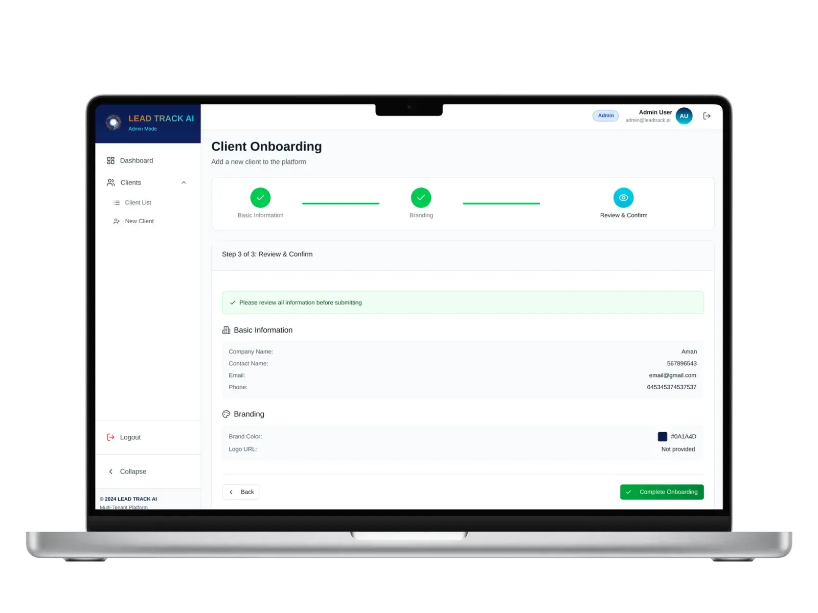 LeadTrack AI — AI voice agents that qualify leads before humans pick up.